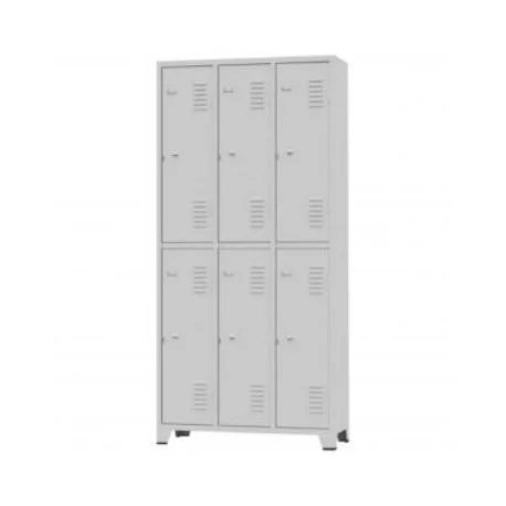 Roupeiro de aço 6 portas grandes – RP-07