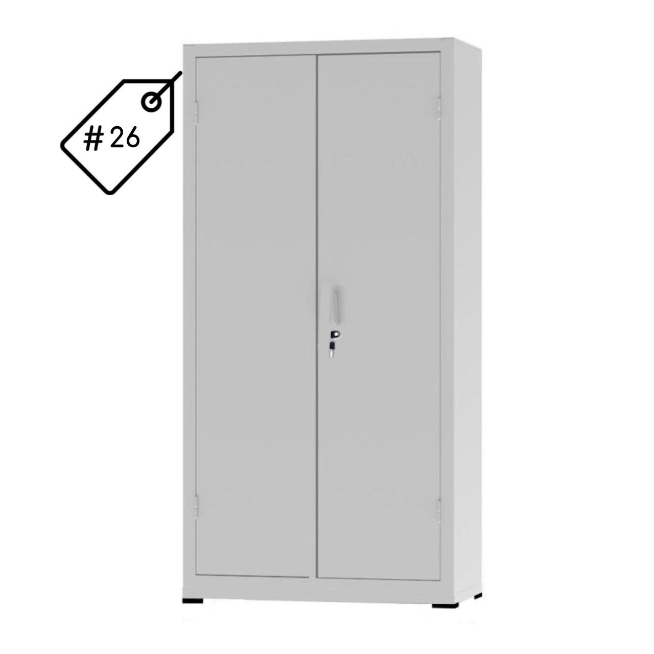 Armário de Aço PA 80 #26 1,80×0,80×0,40m – NOBRE – CZ/CZ – 12131