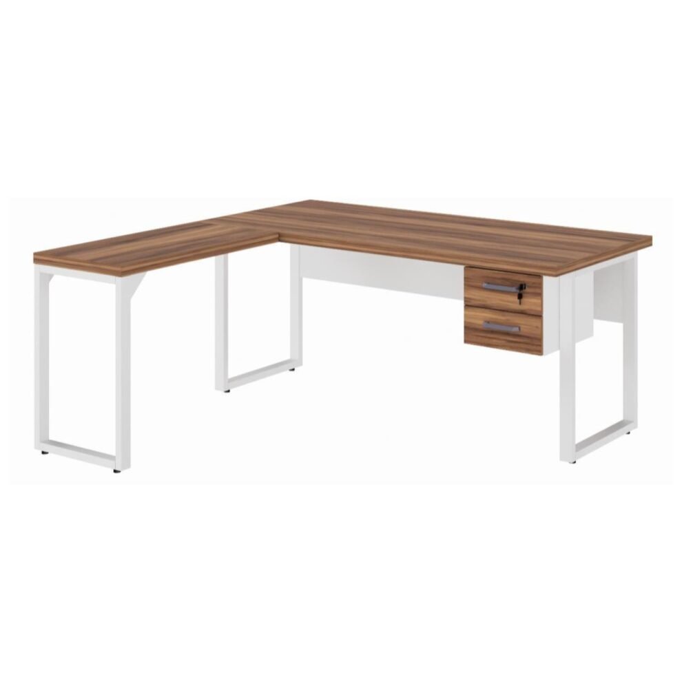 Mesa em L – WORKSTART – NOGAL SEVILHABRANCO – 34323 1,50×1,50m 1,70×1,50m — foto 5