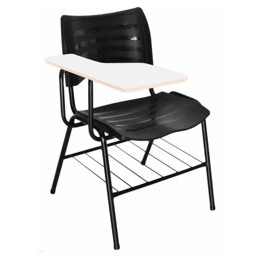 Cadeira Universitária Plástica Prancheta MDF – Diversas Cores – MRPLAST – 34014