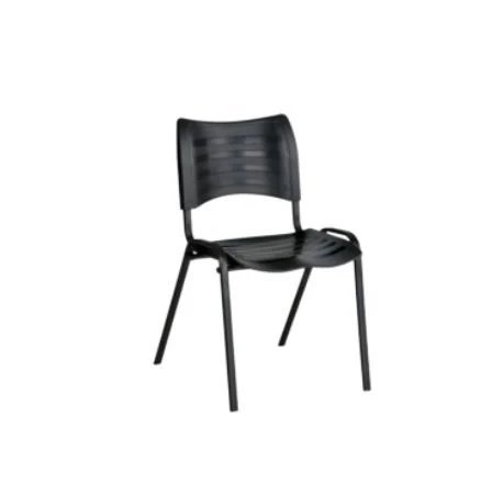 Cadeira Plástica Fixa com Base de Aço – CL-01
