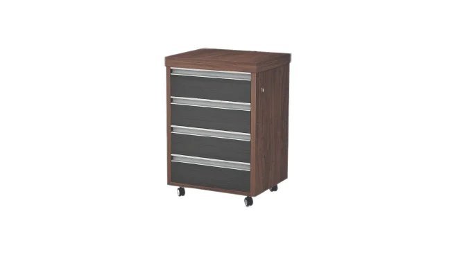 Gaveteiro Móvel Premium 4 Gavetas – Linha Premium 55mm – PR-09