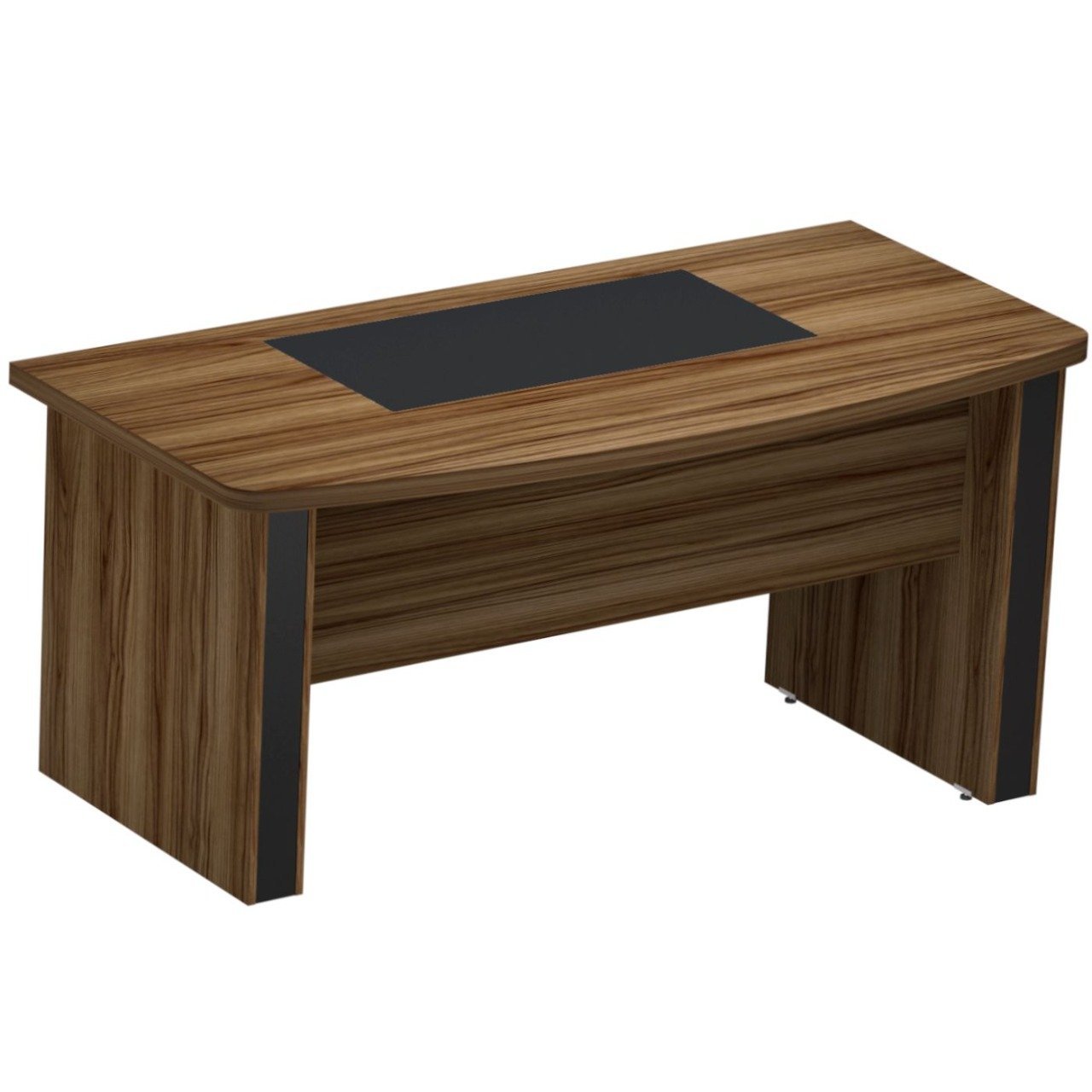 Mesa Reta de Atendimento Modelo Curve em Madeira MDP – MS-15