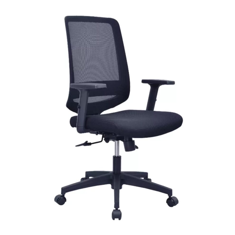 Cadeira de Escritório Diretor TELA TURIM – COR PRETO – PMD – 34005