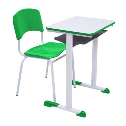 Kit Escolar Individual (Mesa e Cadeira) – ADULTO – MADEIRA REALPLAST – 40095 — foto 3