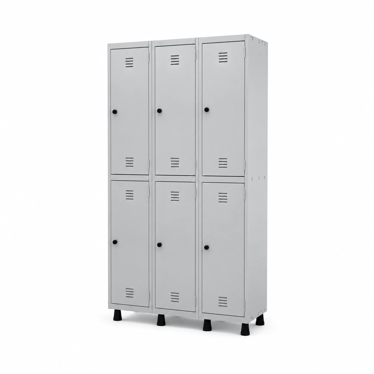 Roupeiro de Aço c 06 PORTAS GRANDES – 1,93×1,03×0,40m – CZCZ – PANDIN – 0003