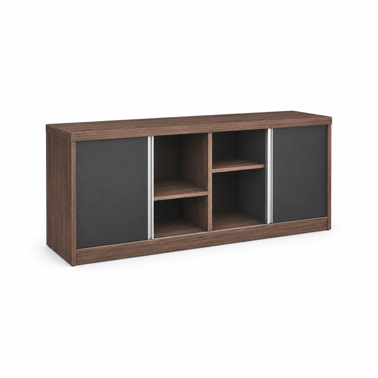Armário Baixo 2Pts Com Portas de Correr – Linha Premium 55mm – PR-16