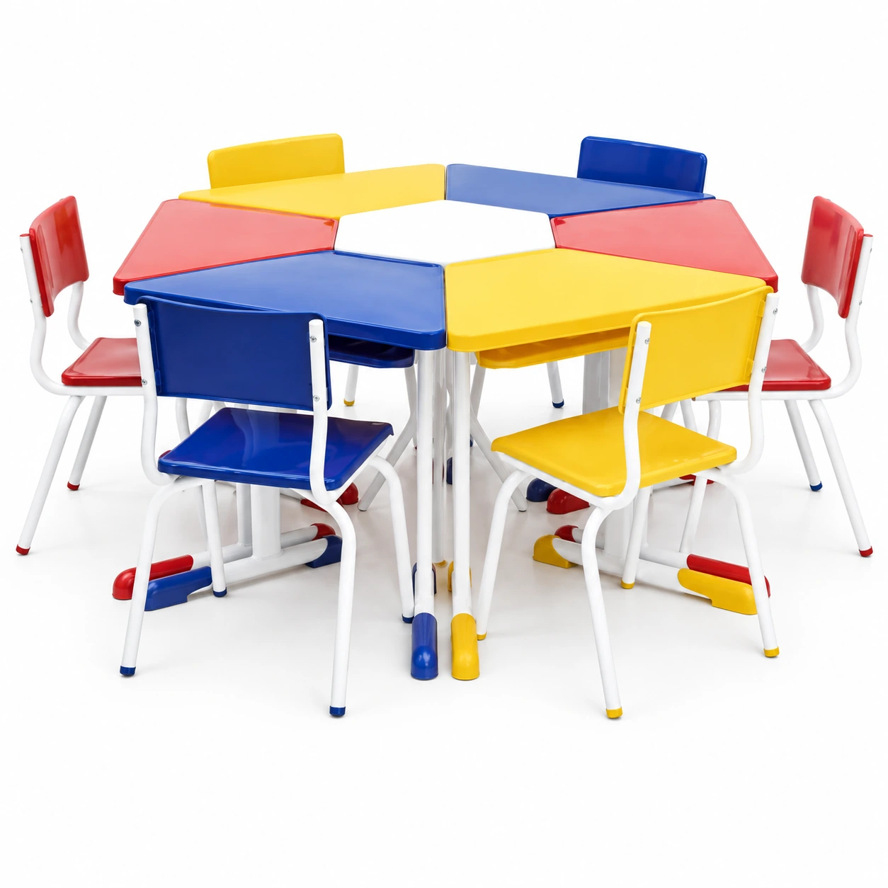 Cadeira escolar trapézio
