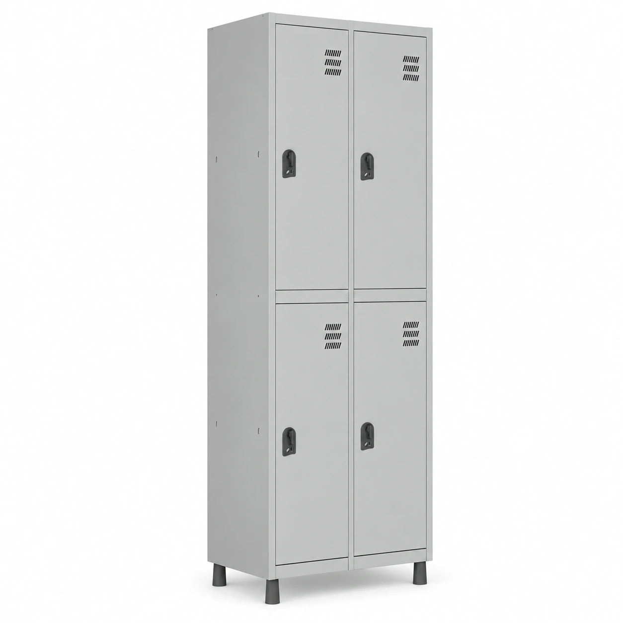 Roupeiro de Aço com 04 PORTAS GRANDES – 1,84×0,64×0,35m – CZ/CZ – W3 – 10912