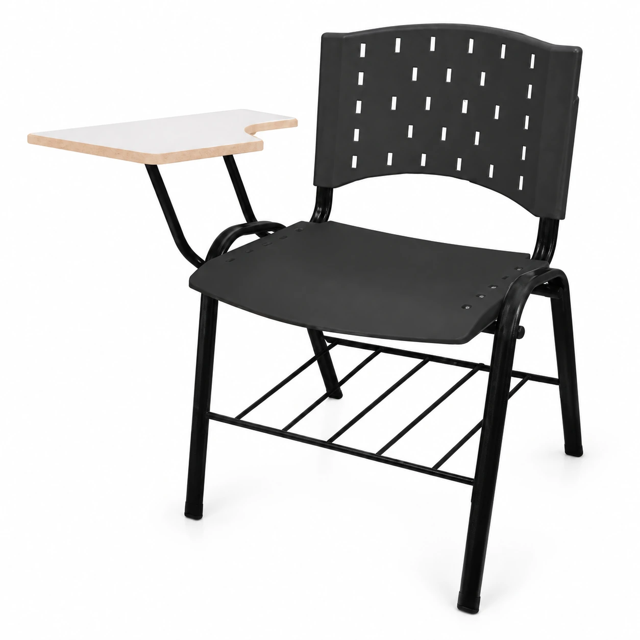Cadeira Universitária Plástica com Prancheta MDF REALPLAST – 32001