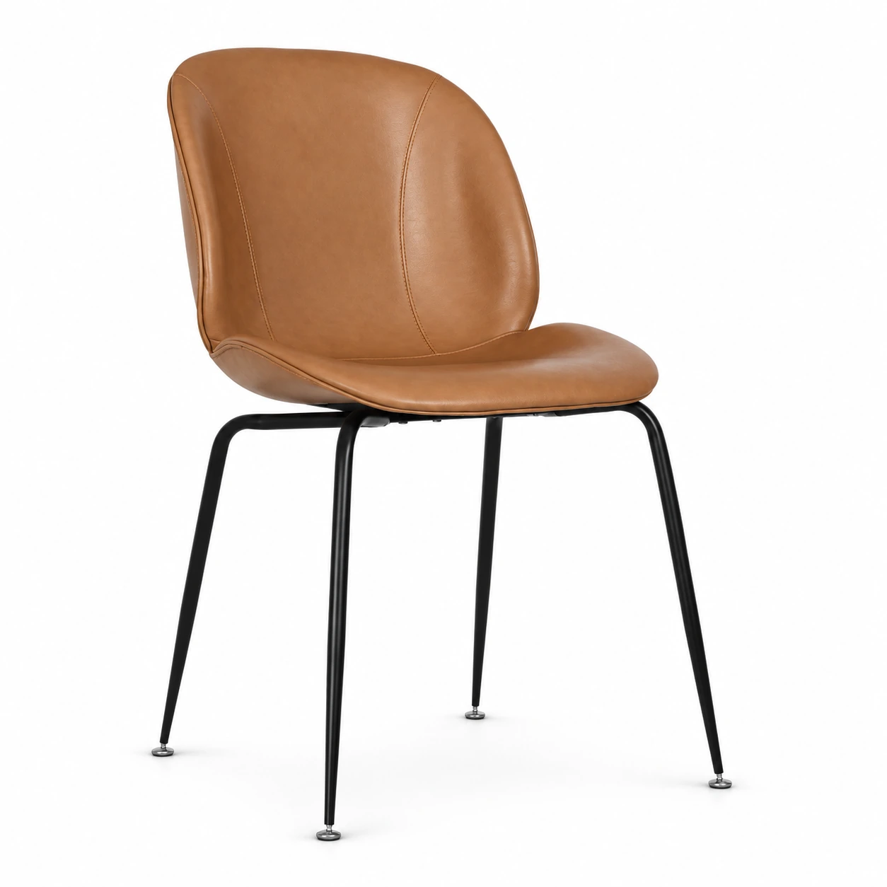 Cadeira Interlocutor UDYR Corino – COR CARAMELO – PMD – 37004