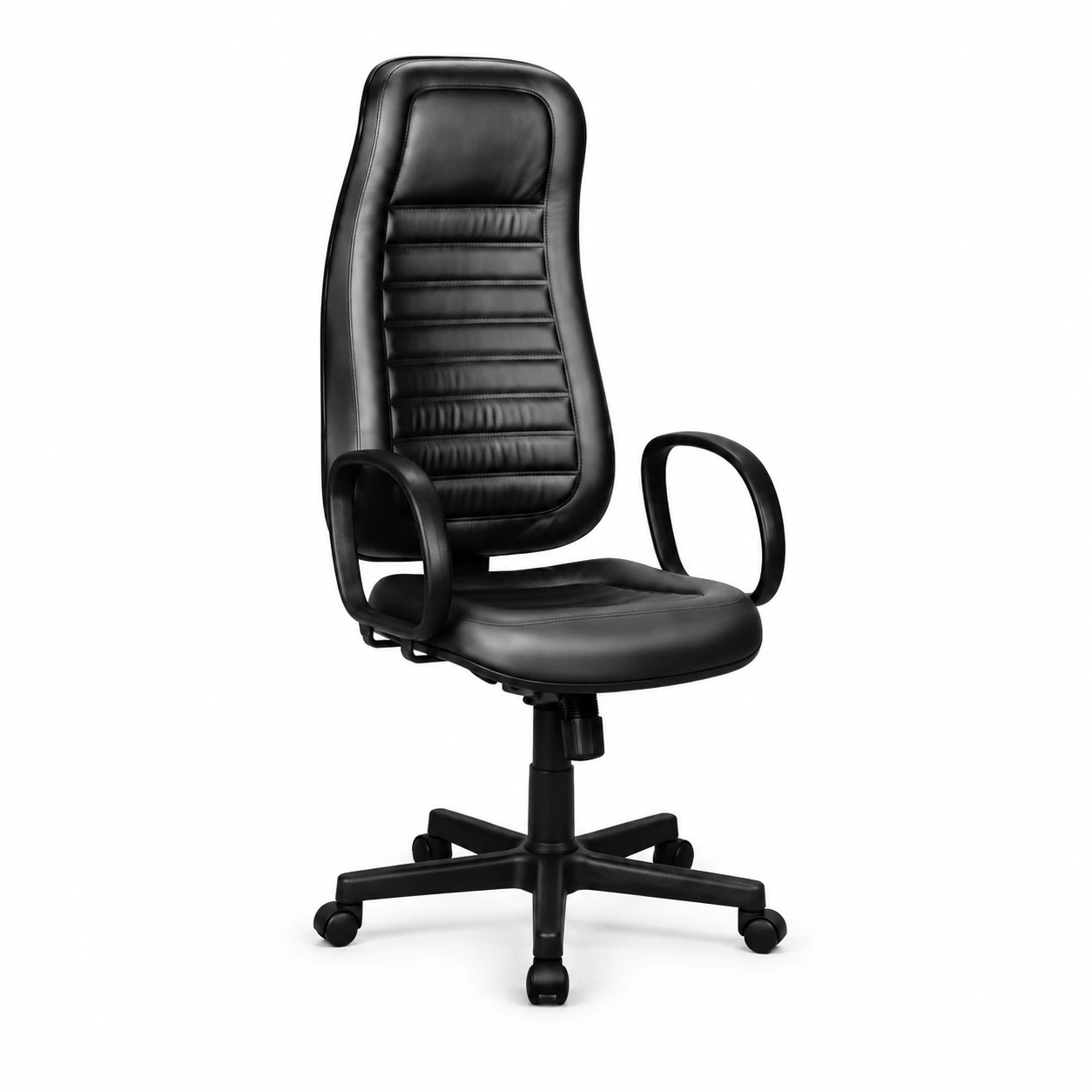Cadeira Giratória Presidente Alta com Costura – CP-01