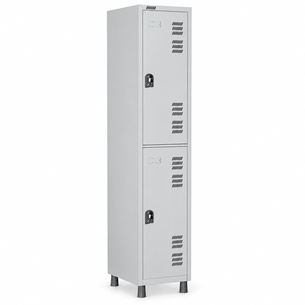 Roupeiro LOCKER de Aço com 02 PORTAS GRANDES – 1,90×0,32×0,40m – W3 – CZ/CZ 11012