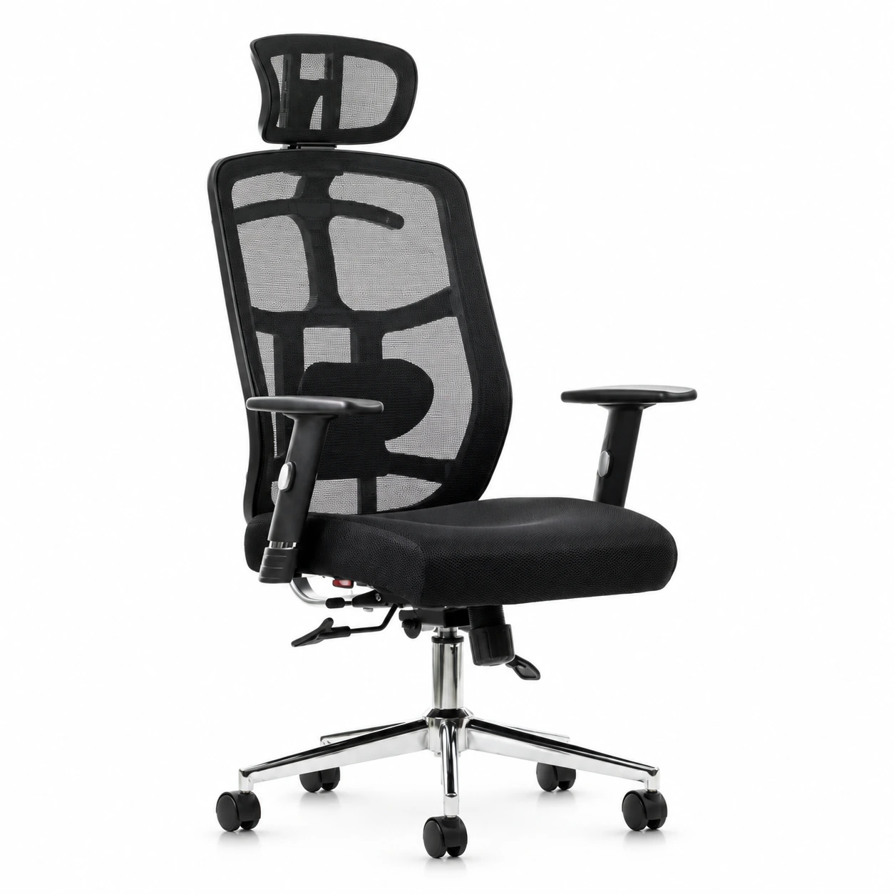 Poltrona Presidente Tela MK-4007 – Cor Preta 30004
